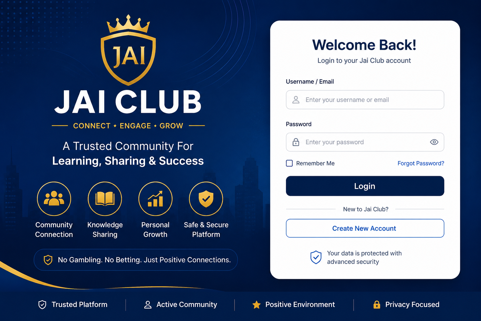Jai Club Login Official Homepage